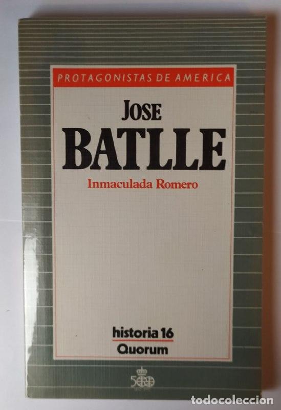 Libros: Jos&eacute; Batlle - Romero, Inmaculada - Foto 1