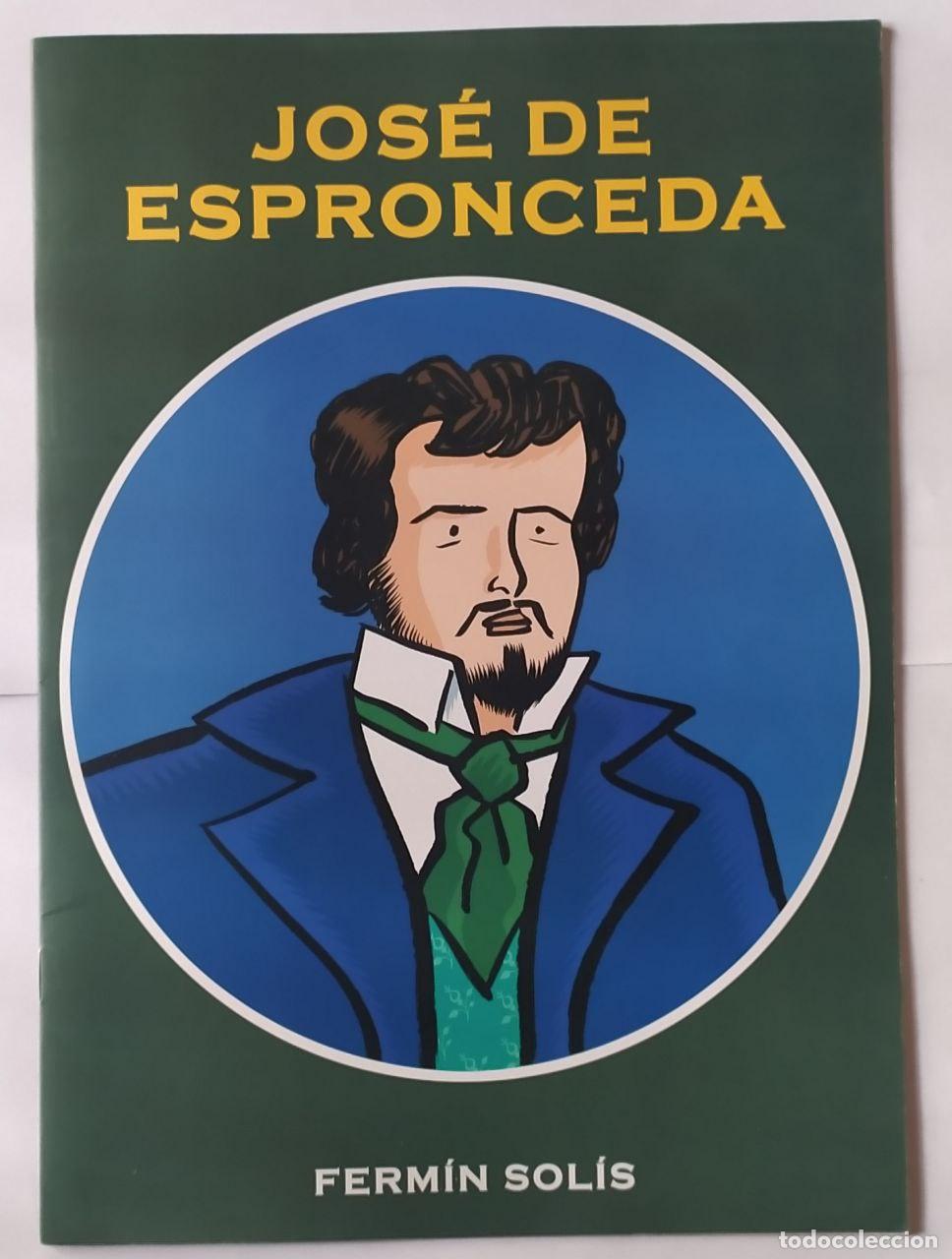 Libros: Jos&eacute; de Espronceda. - Sol&iacute;s, Ferm&iacute;n (Historietista e ilustrador) - Foto 1