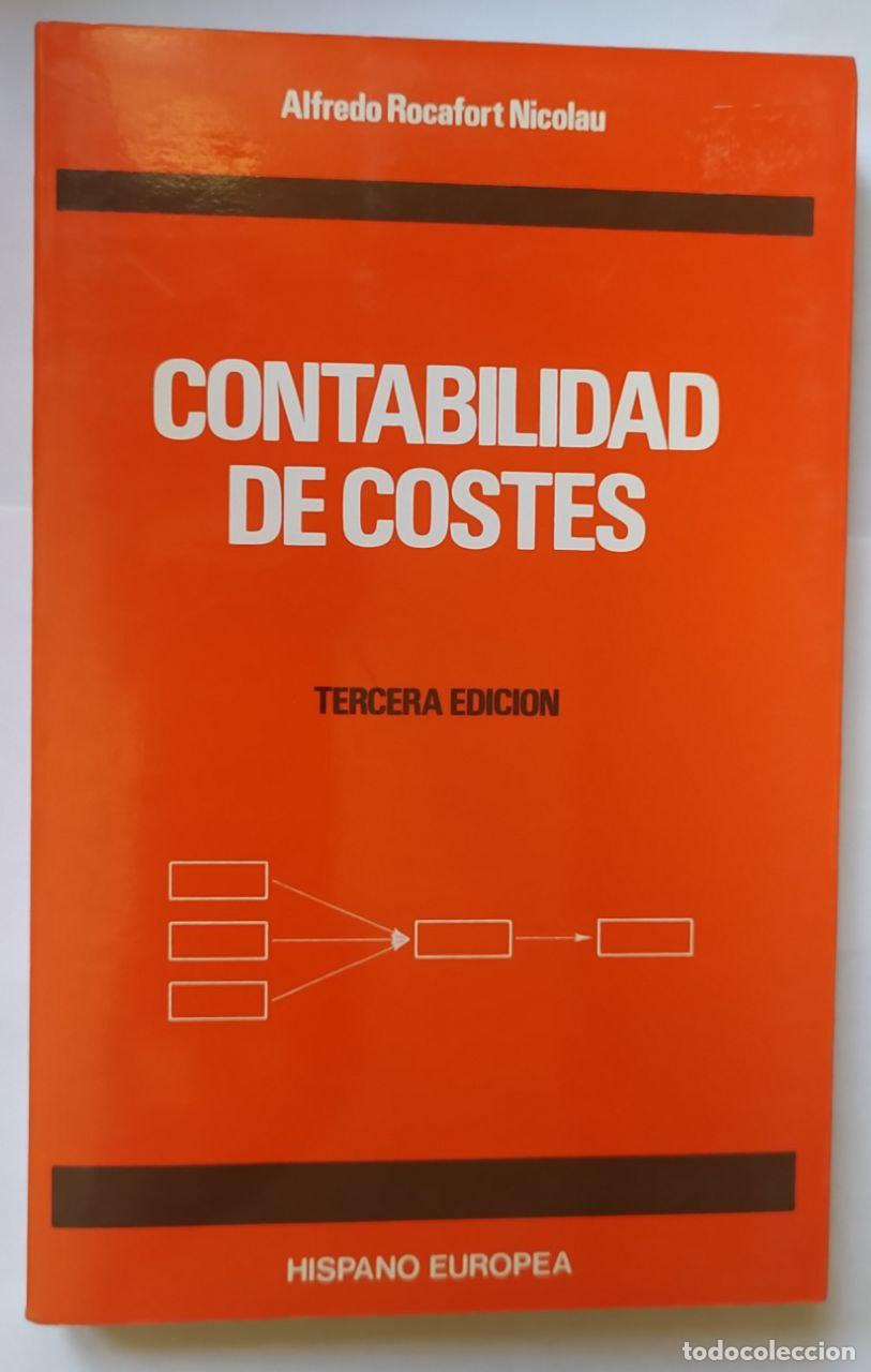 Libros: Contabilidad de costes - Rocafort Nicolau, Alfredo - Foto 1