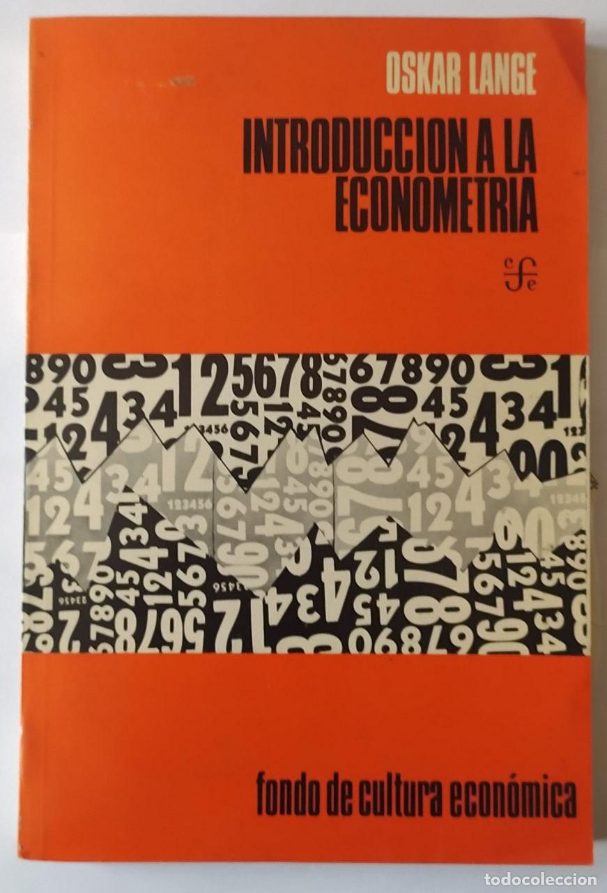 Libros: Introducci&oacute;n a la econometr&iacute;a - Lange, Oskar - Foto 1