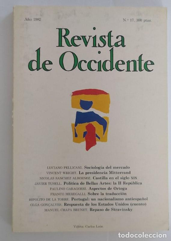 Libros: Revista de Occidente. N&ordm; 17 A&ntilde;o 1982 - VV.AA - Foto 1