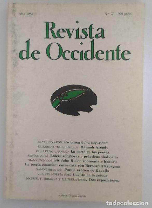 Libros: Revista de Occidente. N&ordm; 23 A&ntilde;o 1983 - VV.AA - Foto 1