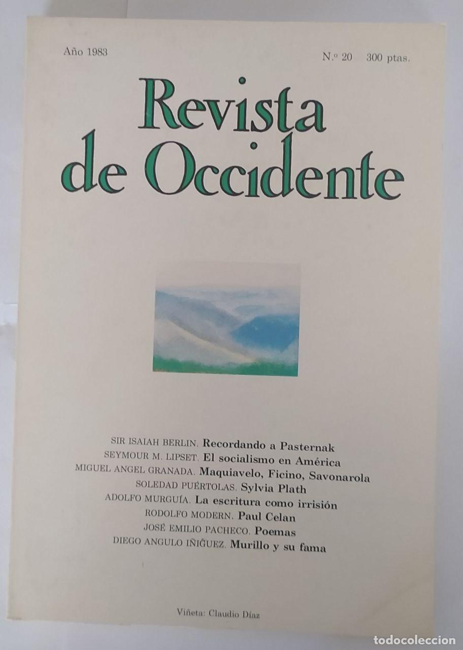 Libros: Revista de Occidente. N&ordm; 20 A&ntilde;o 1983 - VV.AA - Foto 1