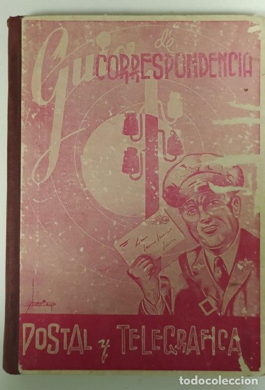 Libros: Gu&iacute;a de correspondencia postal y telegr&aacute;fica. - An&oacute;nimo - Foto 1