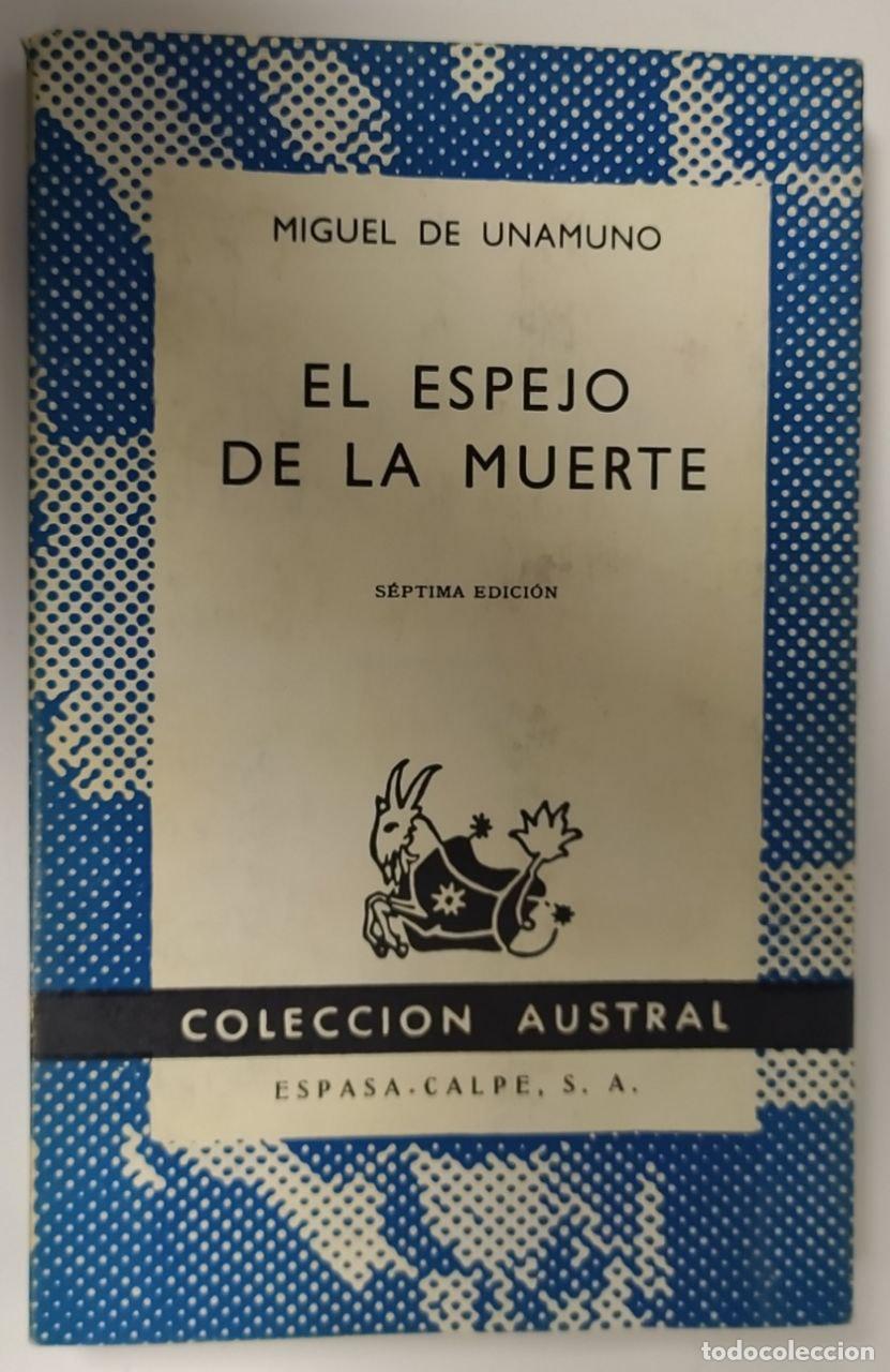 Libros: El espejo de la muerte - Miguel de Unamuno - Foto 1