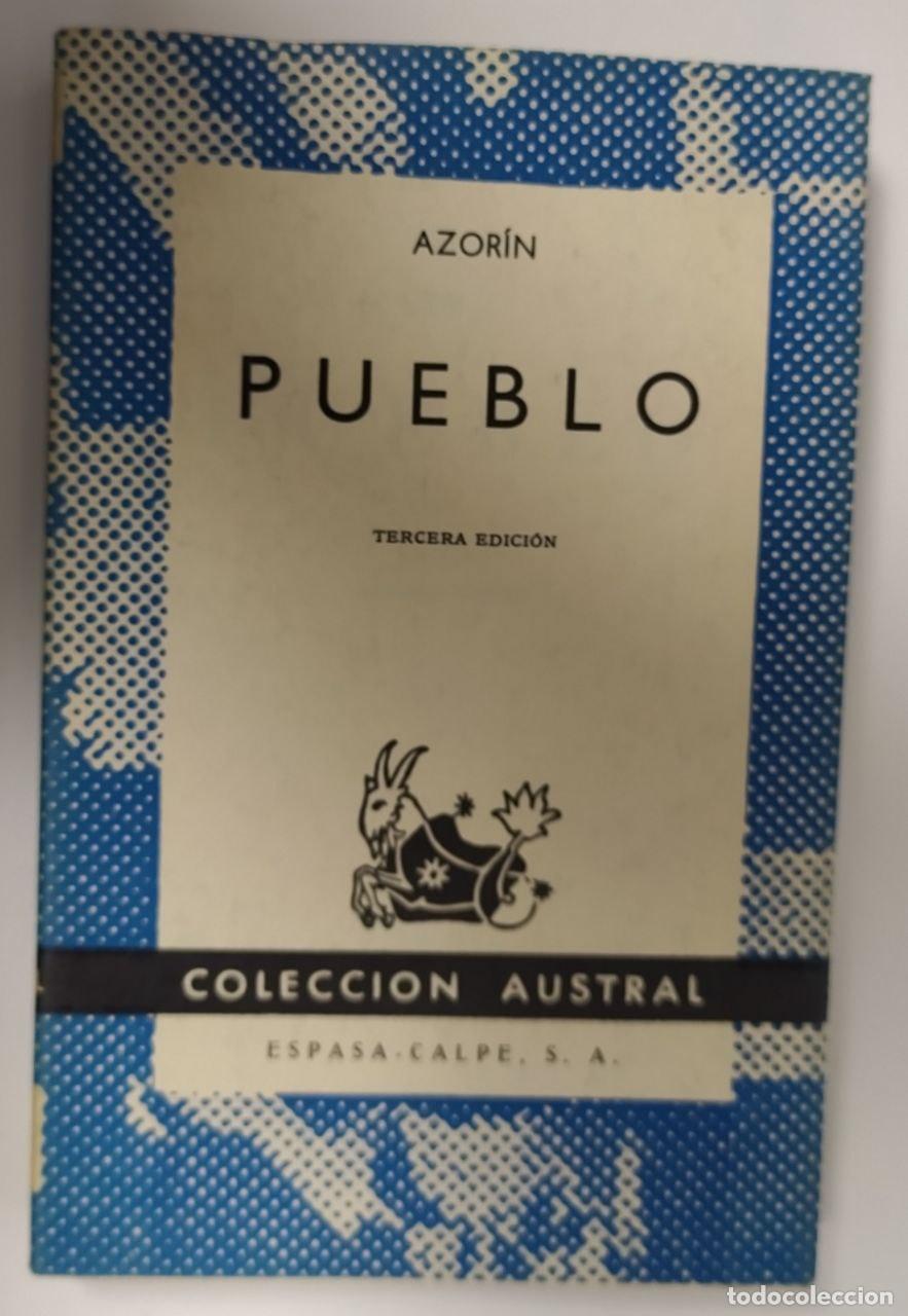 Libros: Pueblo (novelas de los que trabajan y sufren) - Azor&iacute;n - Foto 1