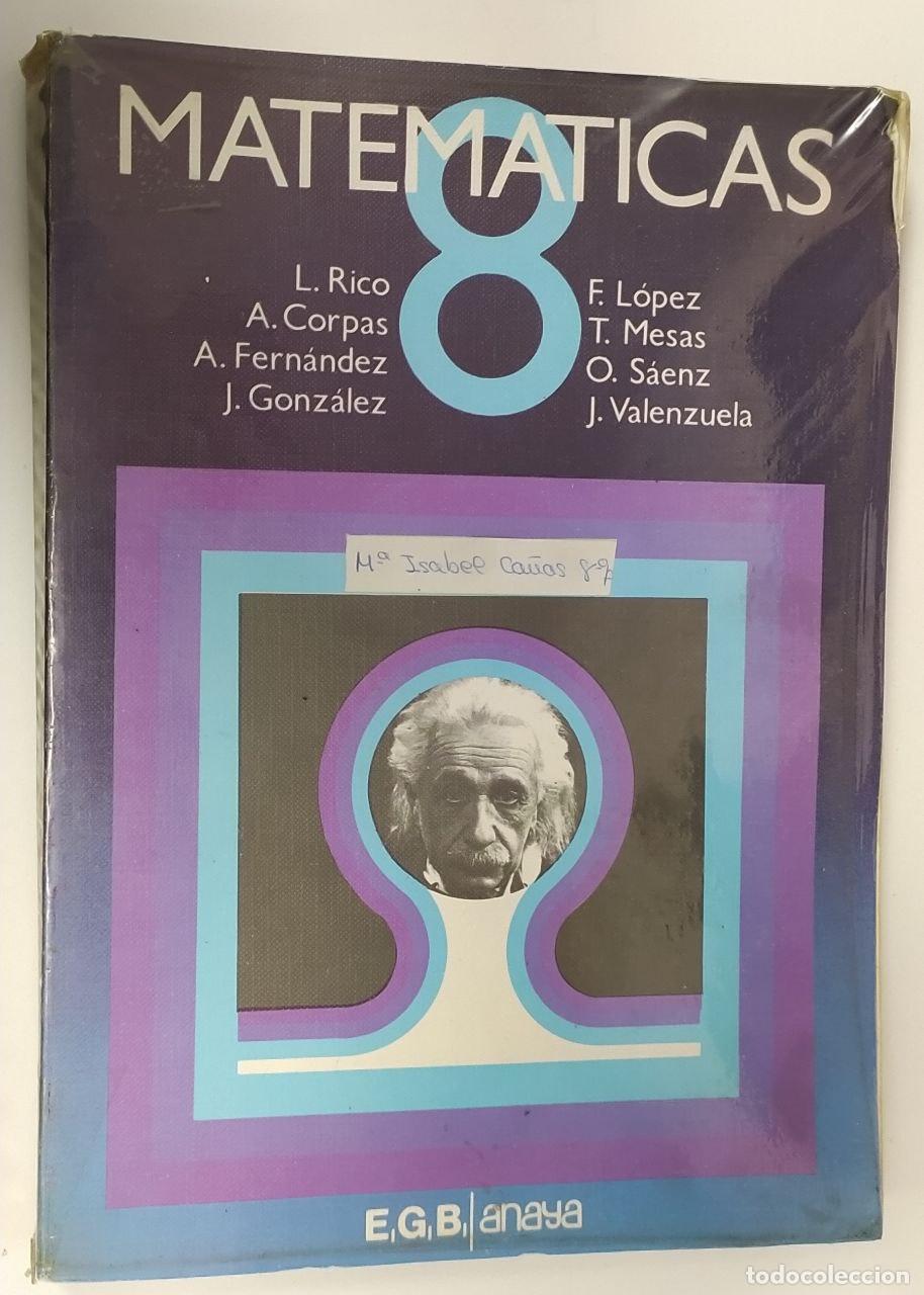 Libros: Matem&aacute;ticas 8. - Rico, Luis - Foto 1