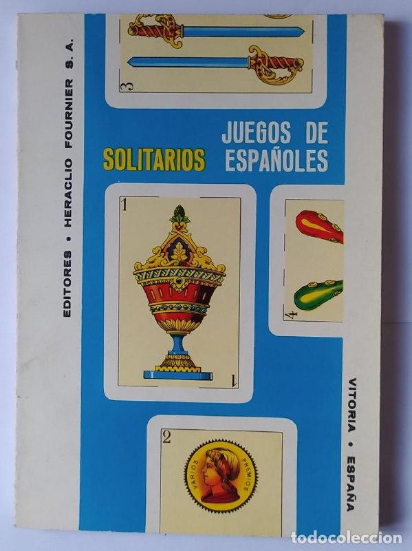 Libros: Juegos de solitarios espa&ntilde;oles - An&oacute;nimo - Foto 1