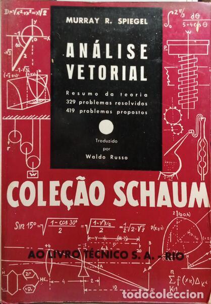 Libros: SPIEGEL. (Murray R.) - AN&Aacute;LISE VETORIAL. - Foto 1
