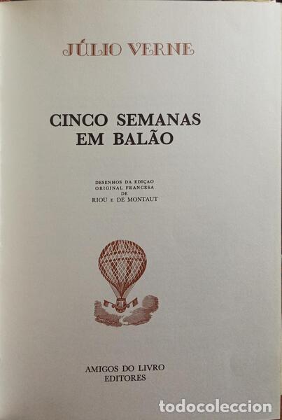 Libros: VERNE. (Jules) - CINCO SEMANAS EM BAL&Atilde;O. - Foto 2