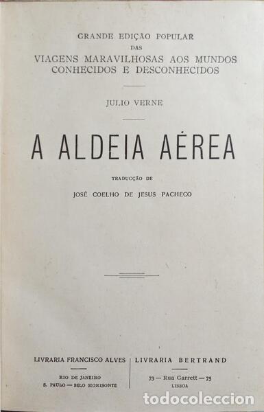 Libros: VERNE. (Jules) - A ALDEIA A&Eacute;REA. - Foto 2