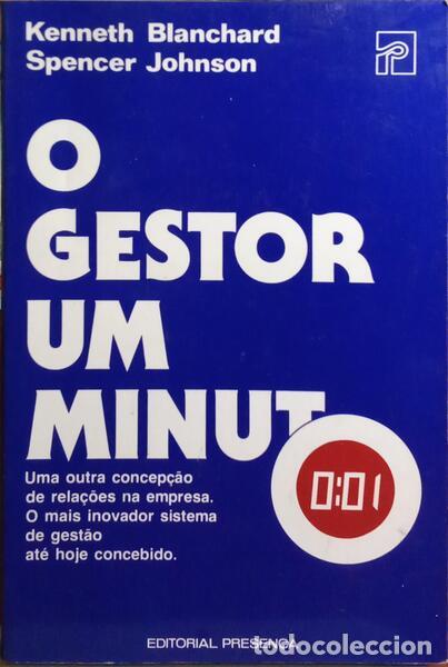 Libros: BLANCHARD. (Kenneth) e Spencer Johnson. - O GESTOR UM MINUTO. - Foto 1