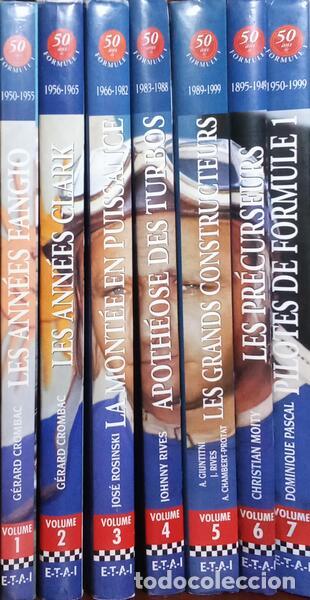 Libros: PASCAL. (Dominique) - 50 ANOS DE FORMULE 1. [7 VOLS.] - Foto 4