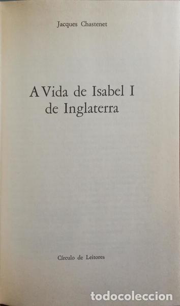Libros: CHASTENET. (Jacques) - A VIDA DE ISABEL I DE INGLATERRA. - Foto 2