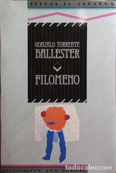 Libros: TORRENTE BALLESTER. (Gonzalo) - FILOMENO. - Foto 1