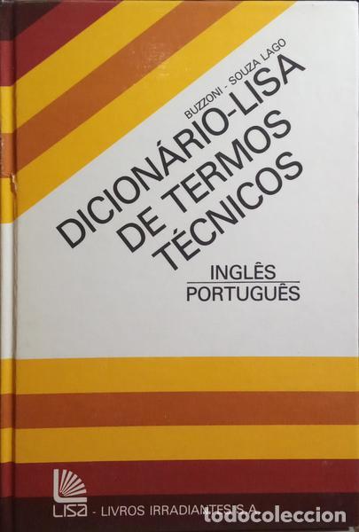Libros: DICION&Aacute;RIO-LISA DE TERMOS T&Eacute;CNICOS.