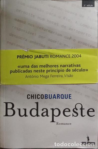 Libros: BUARQUE. (Chico) - BUDAPESTE. [3.&ordf; EDI&Ccedil;&Atilde;O, TARJA COMERCIAL] - Foto 1