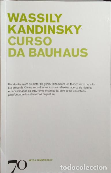 Libros: KANDINSKY. (Wassily) - CURSO DA BAUHAUS. - Foto 1