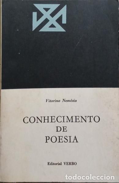 Libros: NEM&Eacute;SIO. (Vitorino) - CONHECIMENTO DE POESIA. - Foto 1