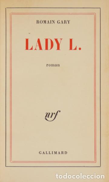 Libros: GARY. (Romain) - LADY L. [1.&ordf; EDI&Ccedil;&Atilde;O] - Foto 1