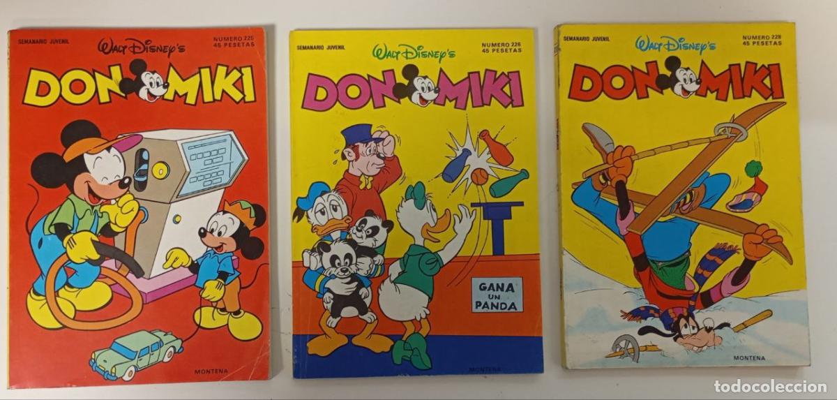 Libros: Don Miki. N&uacute;meros. 225 / 226 / 228 - An&oacute;nimo - Foto 1