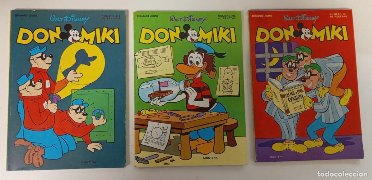 Libros: Don Miki. N&uacute;meros. 214 / 215 / 221 - An&oacute;nimo - Foto 1