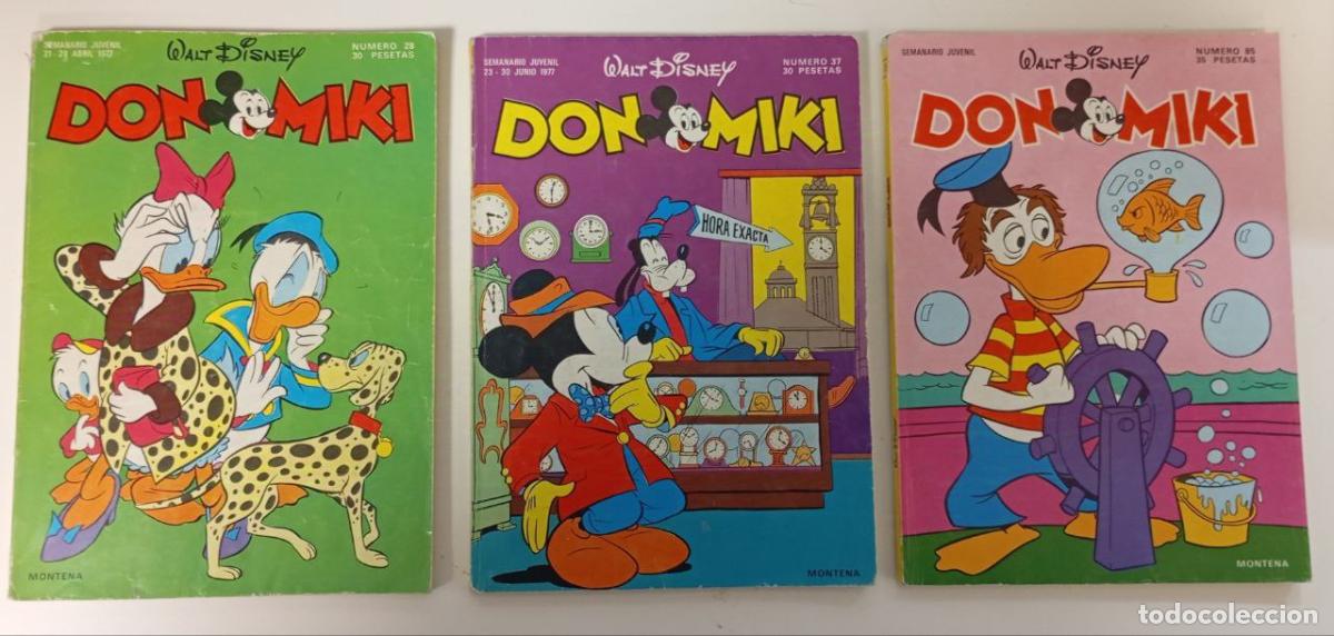 Libros: Don Miki. N&uacute;meros. 28 / 37 / 85. - An&oacute;nimo - Foto 1