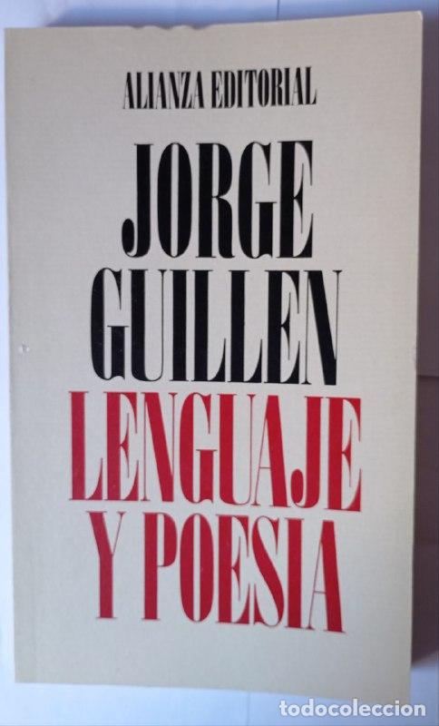 Libros: Lenguaje y poes&iacute;a - Guill&eacute;n, Jorge - Foto 1