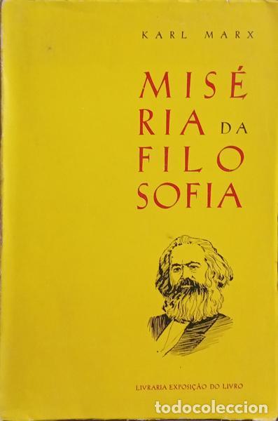 Libros: MARX. (Karl) - MIS&Eacute;RIA DA FILOSOFIA. - Foto 1