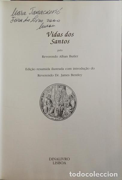 Libros: BUTLER. (Alban) - VIDAS DOS SANTOS. [1.&ordf; REIMP.] - Foto 2
