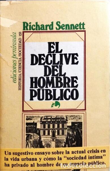 Libros: SENNETT. (Richard) - EL DECLIVE DEL HOMBRE P&Uacute;BLICO. - Foto 1