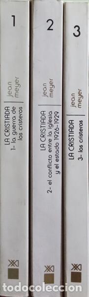 Libros: MEYER. (Jean) - LA CRISTIADA. [3 VOLS.] - Foto 4
