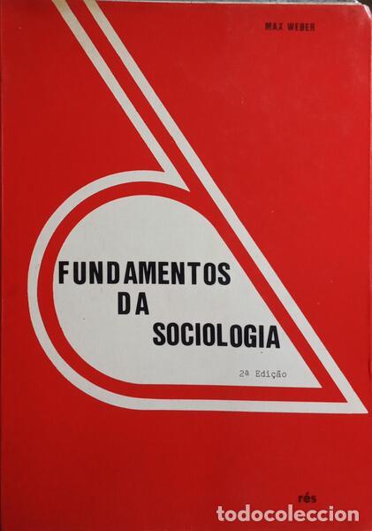 Libros: WEBER. (Max) - FUNDAMENTOS DA SOCIOLOGIA. - Foto 1