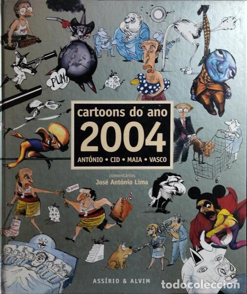 Libros: ANT&Oacute;NIO, Cid, Maia e Vasco. - CARTOONS DO ANO 2004. - Foto 1