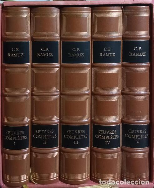Libros: RAMUZ. (Charles-Ferdinand) - OEUVRES COMPL&Egrave;TES. [5 VOLS.] - Foto 3