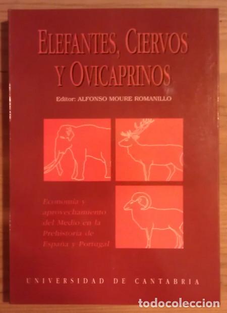 Libros: Elefantes, ciervos y ovicaprinos. Econom&iacute;a y aprovechamiento del Medio en la Prehistoria de Espa&ntilde;a y