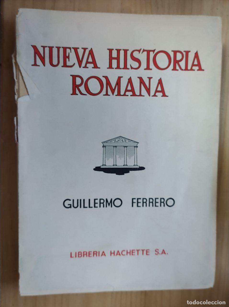 Libros: Nueva Historia Romana - Ferrero, Guillermo - Foto 1