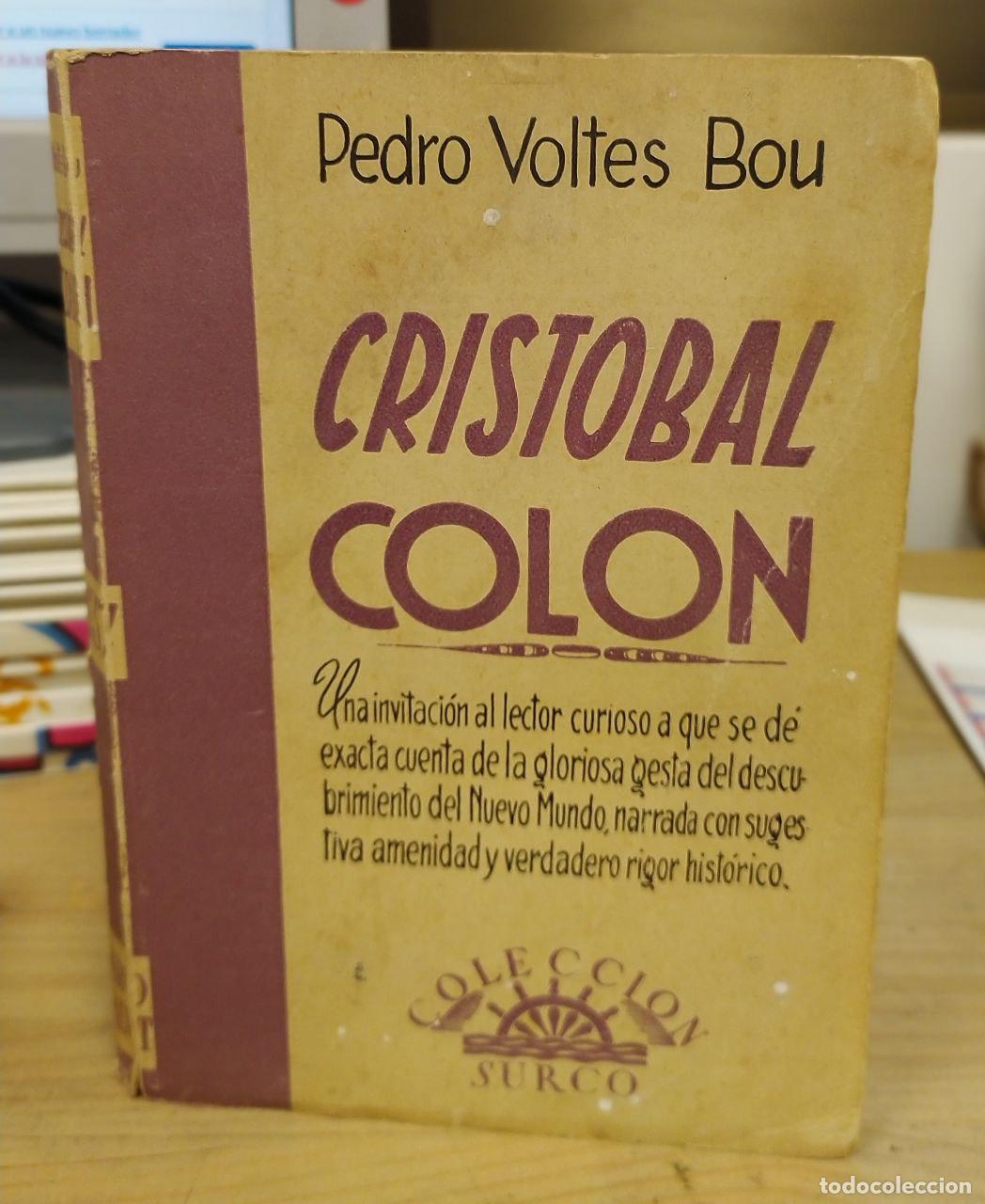 Libros: Crist&oacute;bal Col&oacute;n - VOLTES BOU, Pedro - Foto 1