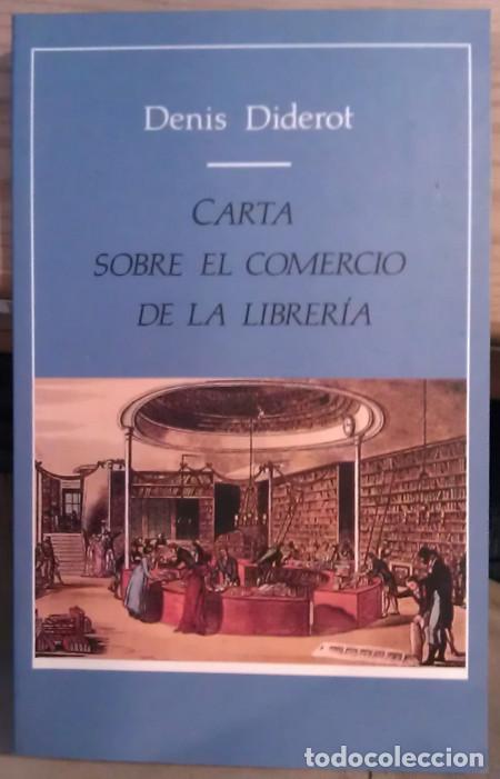 Libros: Carta sobre el comercio de la librer&iacute;a - Diderot, Denis - Foto 1