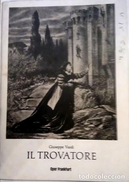 Libros: Il trovatore - Giusepe Verdi - Foto 1