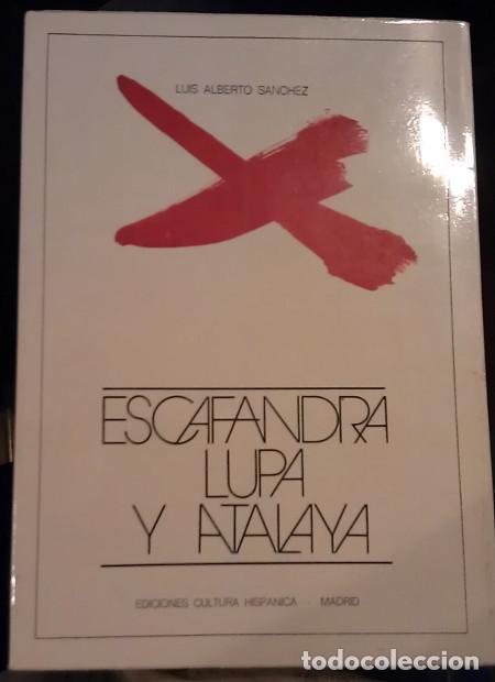 Libros: Escafandra, Lupa y Atalaya - S&aacute;nchez, Luis-Alberto - Foto 1