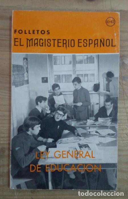 Libros: Ley General de Educaci&oacute;n - Ministerio de Educaci&oacute;n - Foto 1