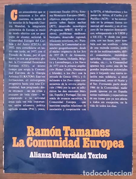 Libros: La Comunidad Europea - Tamames, Ram&oacute;n - Foto 1