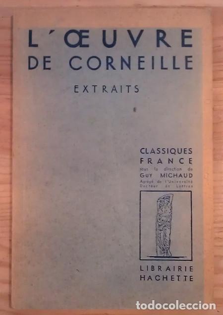 Libros: Loeuvre de Corneille / Extraits - Corneille - Foto 1