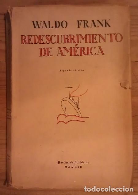 Libros: Redescubrimiento de Am&eacute;rica. - Frank, Waldo. - Foto 1
