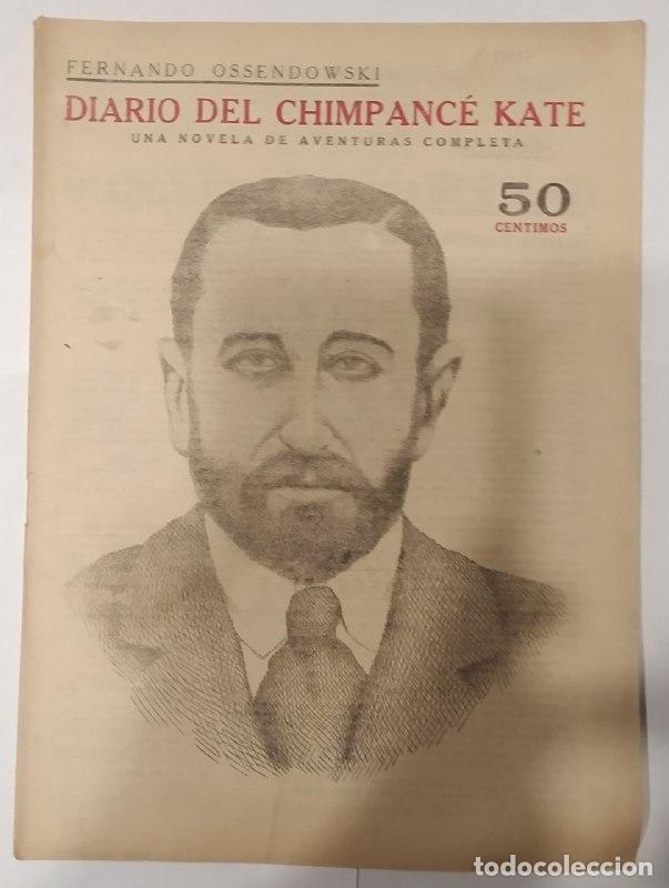Libros: Diario del chimpanc&eacute; Kate - Ossendowski, Fernando - Foto 1