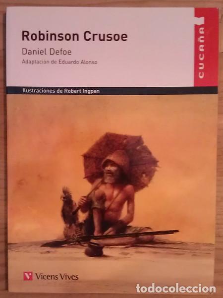 Libros: Robinson Crusoe, Educaci&oacute;n Primaria. Material auxiliar - Defoe, Daniel - Foto 1