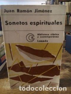 Libros: Sonetos espirituales - Jim&eacute;nez, Juan Ram&oacute;n - Foto 1