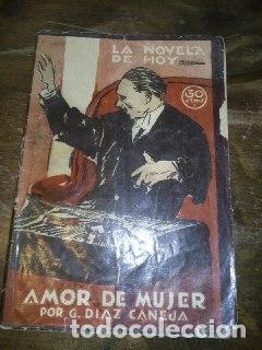 Libros: Amor de mujer. La novela de hoy - D&iacute;az caneja, Guillermo - Foto 1