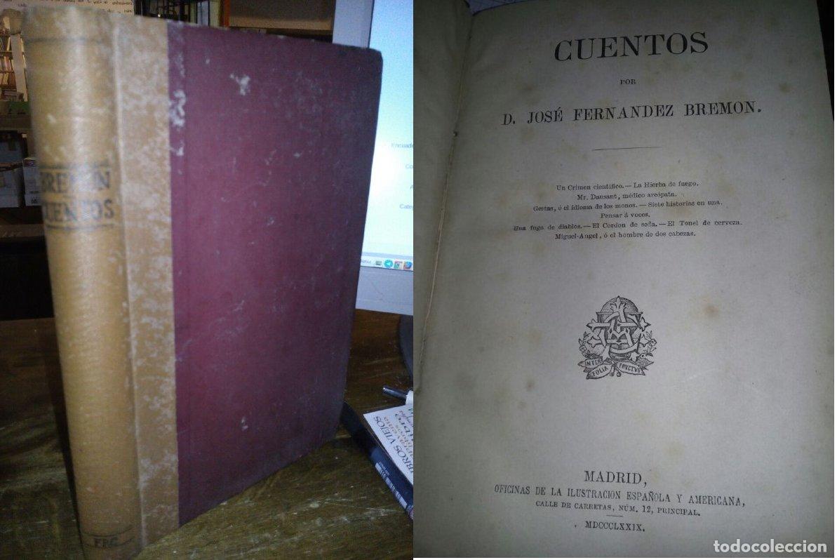 Libros: Cuentos - Fern&aacute;ndez Bremon, Jos&eacute; - Foto 1